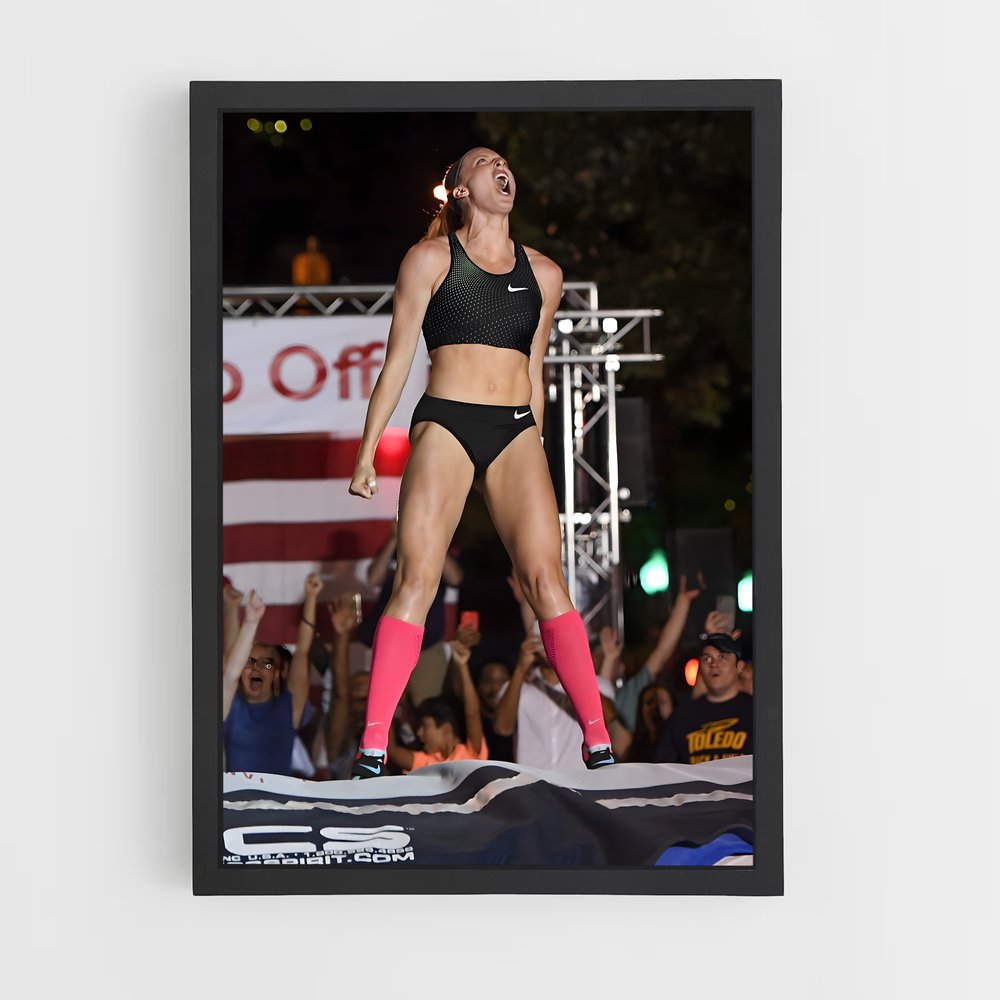 Poster Scène de Plage – affiche Athlétisme (vue 2)